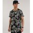 Camiseta-Longa-Estampada-de-Folhagem-Preta-8703736-Preto_1