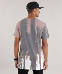 Camiseta-Longa-Estampada-de-Coqueiros-Marrom-8705281-Marrom_2