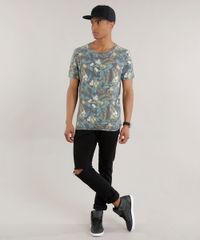 Camiseta-Estampada-Floral-Chumbo-8705295-Chumbo_3