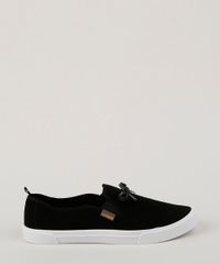 Tenis-Slip-On-Feminino-Moleca-com-Laco-Preto-9947459-Preto_2