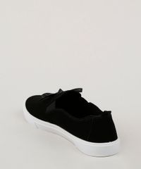 Tenis-Slip-On-Feminino-Moleca-com-Laco-Preto-9947459-Preto_4