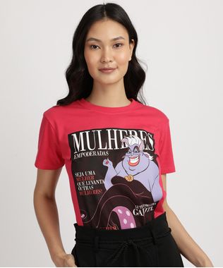 Blusa-Feminina-Ursula-Pequena-Sereia-Manga-Curta-Decote-Redondo-Pink-9947908-Pink_1