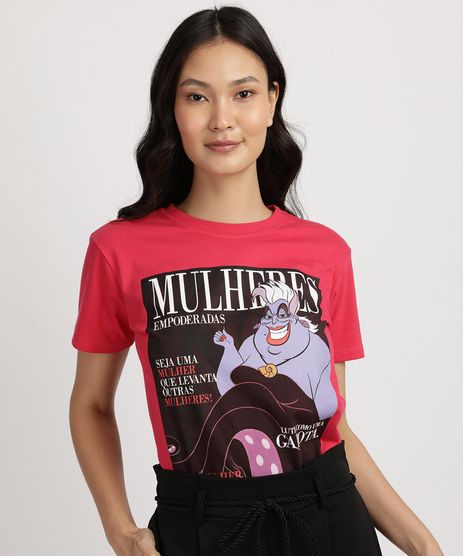 Blusa-Feminina-Ursula-Pequena-Sereia-Manga-Curta-Decote-Redondo-Pink-9947908-Pink_1