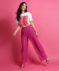 Calca-Feminina-Pantalona-Cintura-Media-com-Bolsos-Pink-9952276-Pink_2