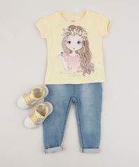 Blusa-Infantil-Menina-com-Flores-Manga-Curta-Amarela-9953015-Amarelo_3