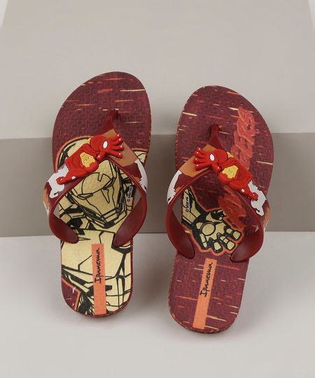 Chinelo-Infantil-Ipanema-Homem-de-Ferro-Vermelho-9954721-Vermelho_1