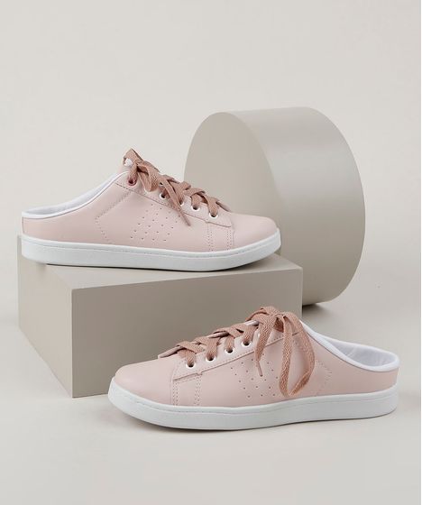 tenis slip on rose