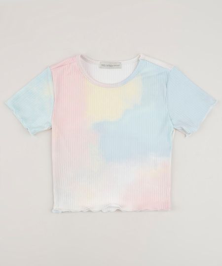 Blusa-Juvenil-Estampado-Tie-Dye-Canelada-Manga-Curta-Azul-Claro-9955349-Azul_Claro_1 Blusa-Juvenil-Estampado-Tie-Dye-Canelada-Manga-Curta-Azul-Claro-9955349-Azul_Claro_1