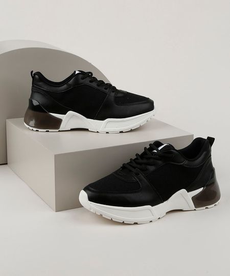 Tenis-Feminino-Bebece-Sneaker-Chunky-Preto-9957990-Preto_1 Tenis-Feminino-Bebece-Sneaker-Chunky-Preto-9957990-Preto_1