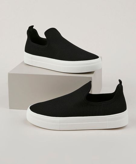 Tenis-Feminino-Bebece-Knit-Preto-9957995-Preto_1 Tenis-Feminino-Bebece-Knit-Preto-9957995-Preto_1