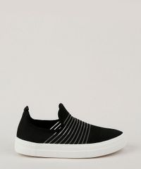 Tenis-Feminino-Bebece-Knit-com-Listras-Preto-9957996-Preto_2