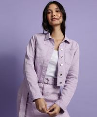 Jaqueta-Feminina-de-Sarja-Cropped-com-Recorte-e-Bolso-Lilas-9958235-Lilas_2