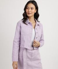 Jaqueta-Feminina-de-Sarja-Cropped-com-Recorte-e-Bolso-Lilas-9958235-Lilas_5