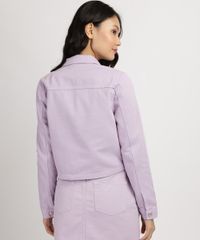 Jaqueta-Feminina-de-Sarja-Cropped-com-Recorte-e-Bolso-Lilas-9958235-Lilas_6