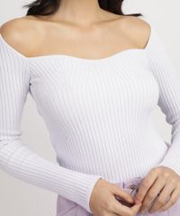 Blusa-Feminina-em-Trico-Canelada-Decote-Princesa-Manga-Longa-Lilas-9959389-Lilas_4