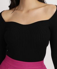 Blusa-Feminina-em-Trico-Canelada-Decote-Princesa-Manga-Longa-Preta-9959389-Preto_4