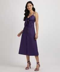Vestido-Feminino-Midi-com-Recorte-Vazado-e-No-Alcas-Finas-Decote-V-Roxo-9959458-Roxo_1