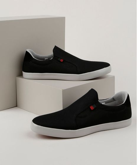 Tenis-Slip-On-Masculino-Oneself-Preto-9959606-Preto_1
