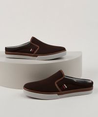 Tenis-Slip-On-Mule-Masculino-Oneself-Marrom-9959613-Marrom_1