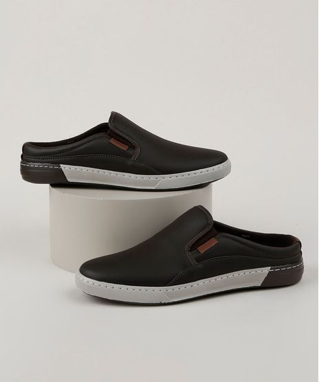 Tenis-Slip-On-Mule-Masculino-Oneself-Marrom-9959627-Marrom_1