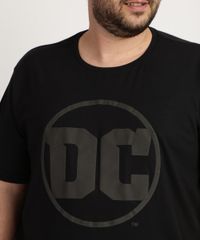 Camiseta--Masculina-Plus-Size-DC-Manga-Curta-Gola-Careca-Preta-9957901-Preto_4