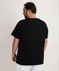 Camiseta--Masculina-Plus-Size-Mao-de-Rock-Manga-Curta-Gola-Careca-Preta-9958548-Preto_2