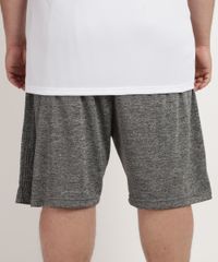 Bermuda-Masculina-Plus-Size-Esporte-Ace-Reta-com-Recorte-Cinza-Mescla-9959934-Cinza_Mescla_2