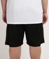 Bermuda-Masculina-Plus-Size-Esporte-Ace-Reta-com-Recorte-Preta-9959934-Preto_2