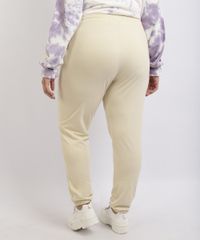 Calca-de-Moletom-Feminina-Mindset-Plus-Size-Jogger-Cintura-Alta-Amarelo-Claro-9955914-Amarelo_Claro_2
