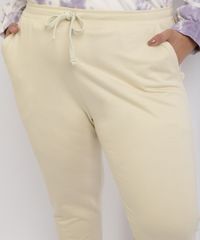 Calca-de-Moletom-Feminina-Mindset-Plus-Size-Jogger-Cintura-Alta-Amarelo-Claro-9955914-Amarelo_Claro_4