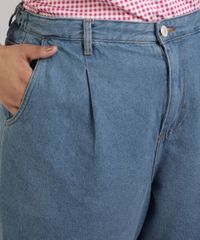 Bermuda-Jeans-Feminina-Mindset-Plus-Size-com-pregas-Cintura-Alta-Azul-9958940-Azul_4