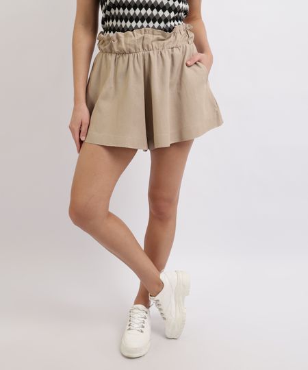 Shorts-Feminino-Mindset-Curto-Cintura-Media-com-Elastico-e-Babado-Kaki-9960569-Kaki_1 Shorts-Feminino-Mindset-Curto-Cintura-Media-com-Elastico-e-Babado-Kaki-9960569-Kaki_1