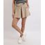 Shorts-Feminino-Mindset-Curto-Cintura-Media-com-Elastico-e-Babado-Kaki-9960569-Kaki_1
