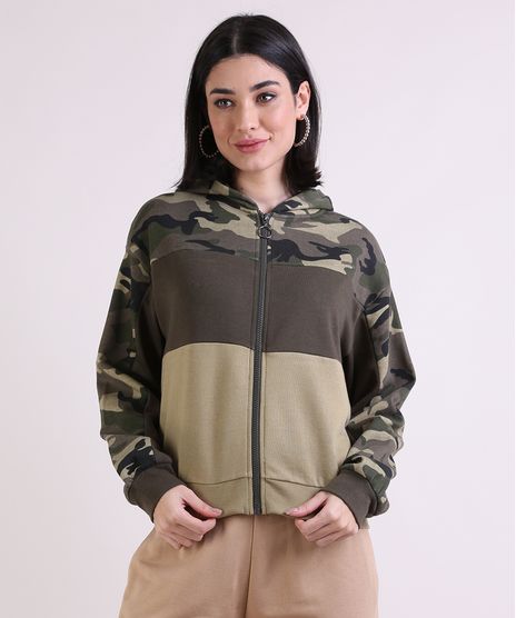 Blusao-de-Moletom-Feminino-com-Capuz-e-Estampa-Camuflado-Verde-Militar-9811698-Verde_Militar_1