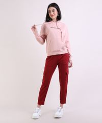 Blusao-de-Moletom-Feminino--Courage-Inside--com-Bolso-Canguru-Rosa-9951059-Rosa_3