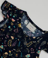 Macacao-Infantil-Longo-Estampa-Floral-Manga-Curta--Azul-Marinho-9946422-Azul_Marinho_4