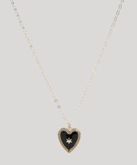 Colar-Feminino-com-Pingente-de-Coracao-Dourado-9959897-Dourado_1