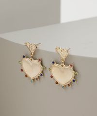 Brinco-Feminino-Coracao-com-Strass-Colorido-Dourado-9959898-Dourado_2