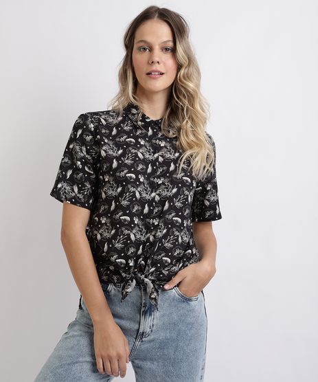 camisas da moda feminina