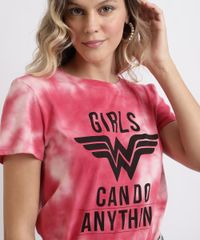 Blusa-Feminina-Mulher-Maravilha-Estampada-Tie-dye--Girls-Can-do-Anything--Manga-Curta-Decote-Redondo-Vermelha-9949182-Vermelho_4