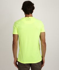 Camiseta-Masculina-Slim--Try-Again--Manga-Curta-Gola-Careca-Amarelo-Neon-9951212-Amarelo_Neon_2