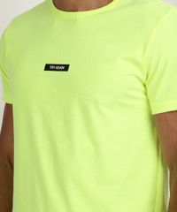 Camiseta-Masculina-Slim--Try-Again--Manga-Curta-Gola-Careca-Amarelo-Neon-9951212-Amarelo_Neon_4