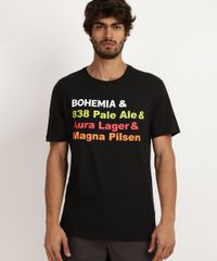 Camiseta-Masculina--bohemia--Manga-Curta-Gola-Careca-Preta-9955958-Preto_1