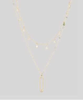 Kit-2-colares-com-Pingente-de-Estrelas-e-Alfinete-Prateado-9959903-Prateado_1