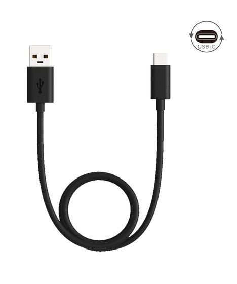 Cabo de Dados e Carga Motorola com Conector USB Tipo C de 1 Metro Preto - cea