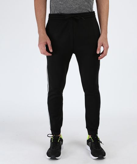 Calca-de-Moletom-Masculina-Esportiva-Ace-com-Listras-laterais-Preta-9784651-Preto_1