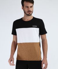 Camiseta-Masculina-com-Recorte--Wild-Motors--Manga-Curta-Gola-Careca-Preto-9951045-Preto_1