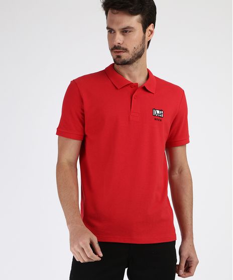 Polo-Masculina-Basica-Duff-Beer-Manga-Curta-Vermelho-9953338-Vermelho_1