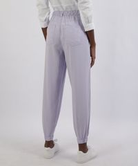 Calca-com-Linho-Feminina-Jogger-com-Bolsos-Lilas-9955725-Lilas_2