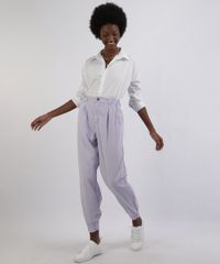 Calca-com-Linho-Feminina-Jogger-com-Bolsos-Lilas-9955725-Lilas_3